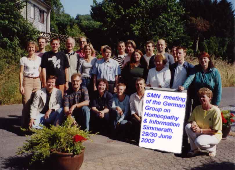 TeilnehmerInnen des Treffens in Simmerath